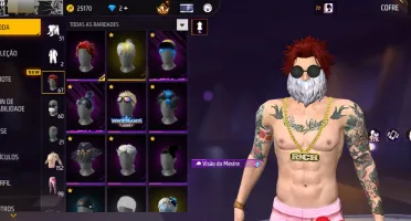 Vende-se conta free fire level 57