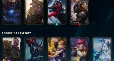 CONTA LOL - Platina III - 117 skins