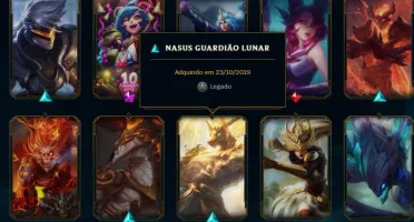 CONTA LOL - Platina III - 117 skins