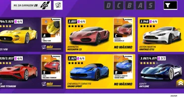 Conta Asphalt9 Unite 139 Carros