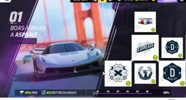 Conta Asphalt9 Unite 139 Carros