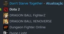 Duas contas Steam
