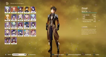 AR47 - Zhongli + Raiden + Mona + Banner garantido