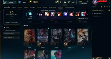Conta Esmeralda Iv - Lvl 36 58% Wr