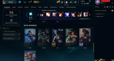 Conta Esmeralda Iv - Lvl 36 58% Wr
