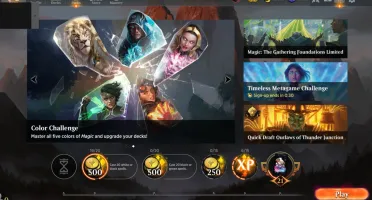 Conta MTG Arena 33330 gems, 22k gold e 337 booster packs