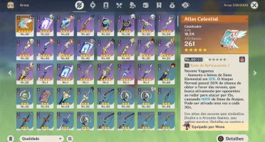 CONTA GENSHIN ITTO C2 + GOROU C4 + ATLAS CELESTIAL