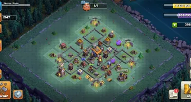 CONTA CLASH OF CLANS LVL 142 CV 11 PRATICAMENTE FULL