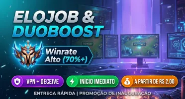 [PROMOÇÃO] Elojob e DuoBoost | Início Imediato | 100% Seguro