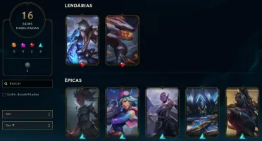 CONTA SMURF LOL OURO 1 65% WINRATE