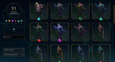 Conta de LOL Diamante III - Ex grão mestre