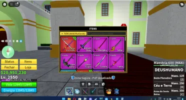 Contas Random Super Raras Blox Fruits!!!!