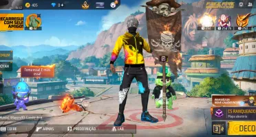 Conta de free fire pra sair logo