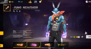 Conta de free fire pra sair logo