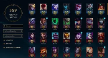 CONTA DE LOL
