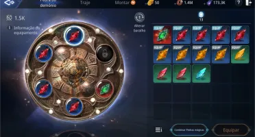 Warrior 49 51,7k de poder / Snake liberado SA 64 / 173k DS