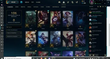Conta ouro 1 60% winrate com skin ultimate