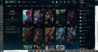 Conta ouro 1 60% winrate com skin ultimate