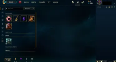 CONTA LOL - OURO4 - RANKED CAI PLAT4/OURO1 - PROMOÇÃO