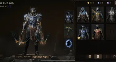 Vendo DH lvl 60 (326) excelência. BARATO!!!