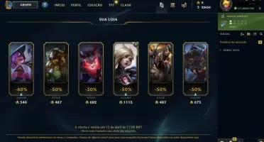 Vendo Conta League Of Legends Unranked Nivel 30