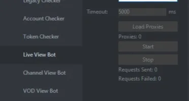 4 Bots De Viewers + Ad Twitch Para Twitch/Youtube.