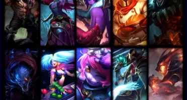 Conta de lol com 65 champions e 18 skins!