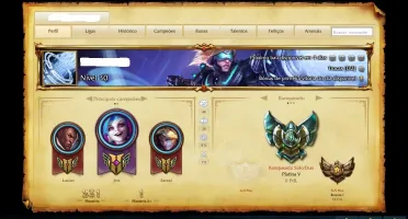 Conta League of Legends Promoção De Ano novo