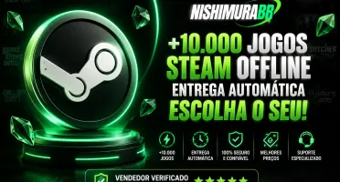 +10000 Jogos Steam Offline [Escolha O Seu]🟢