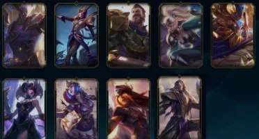 Conta antiga com muitas skins (e vitoriosas)