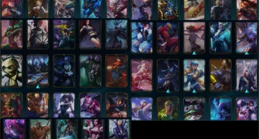 Conta antiga com muitas skins (e vitoriosas)