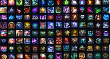 Conta antiga com muitas skins (e vitoriosas)
