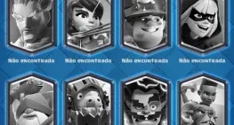 Conta Clash Royale nível 10, arena 12