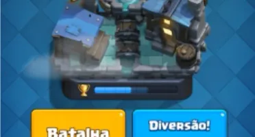Conta Clash Royale nível 10, arena 12