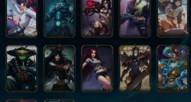Conta lol plat com 56 champs + 27 skins (main yasuo skins)