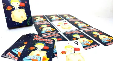 Jogo da Memória Astronauta 9 Pares com Caixa