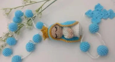 Terço Mariano em Crochê