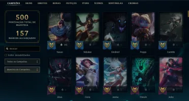 Conta League Of Legends - Season 4 - 114+ skins LOL
