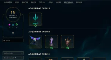 Conta League Of Legends - Season 4 - 114+ skins LOL