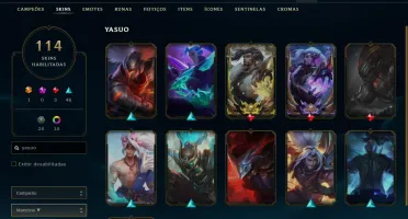 Conta League Of Legends - Season 4 - 114+ skins LOL