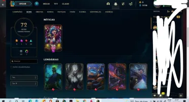 CONTA DE LOL LVL 361 com +70 skins