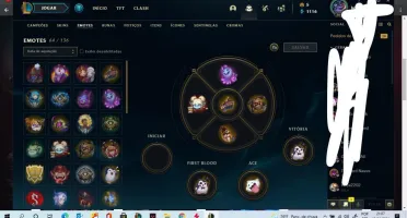 CONTA DE LOL LVL 361 com +70 skins