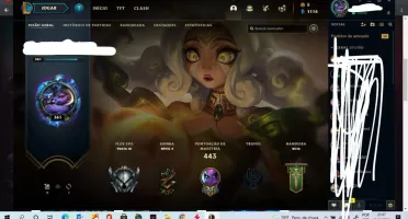 CONTA DE LOL LVL 361 com +70 skins