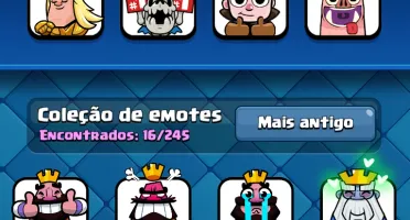 Conta Clash Royale: 250K Ouro + 4756 Troféus!