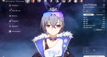 Conta Honkai Star Hail - Jingliu + Loba + Himeko + Welt
