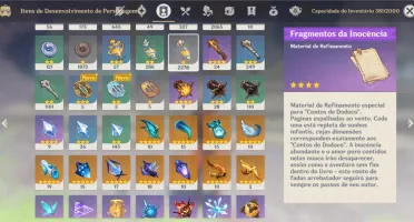 Ark 56 8 personagens 5* + 4 armas