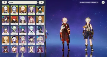 Ark 56 8 personagens 5* + 4 armas