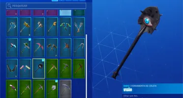 Conta de fortnite season 7,8,9,10 + pacotes