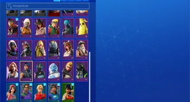 Conta de fortnite season 7,8,9,10 + pacotes