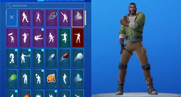 Conta de fortnite season 7,8,9,10 + pacotes